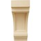 Ekena Millwork 4"W x 5"D x 10"H Diane Recessed Wood Corbel, Maple CORW04X05X10DIMA - alternate 2